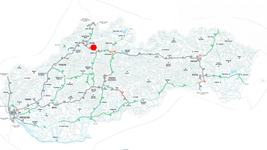 Grundstück zum Verkauf in Žilina Strečno