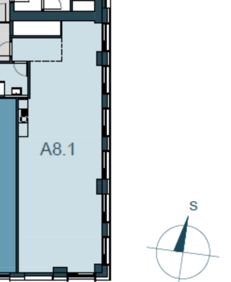 Modern Office Space for Rent in Zwirn Office – 86.85 m² + 3 Parking Spots
