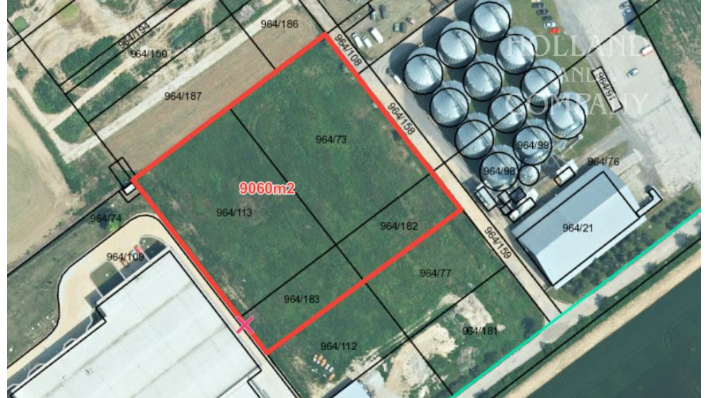 Industriegrundstück 9.060 m² mit Baugenehmigung, Šelpice