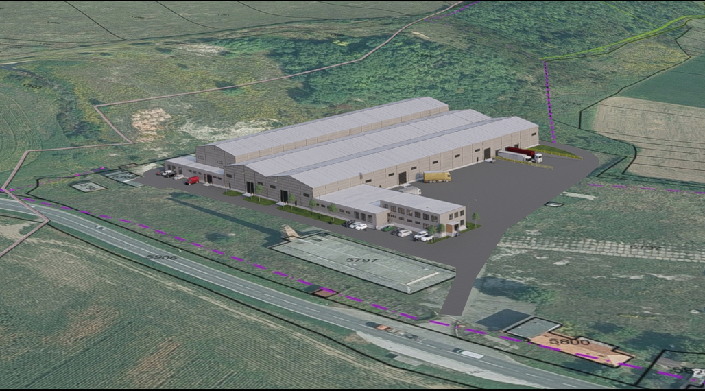 MODERNE PRODUKTIONS- UND LAGERHALLE | 11.000 m² in Gemer