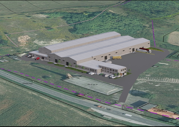 MODERNE PRODUKTIONS- UND LAGERHALLE | 11.000 m² in Gemer