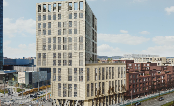 Moderná kancelária na prenájom v Zwirn Office 90m2, 3x park - fotografia 12